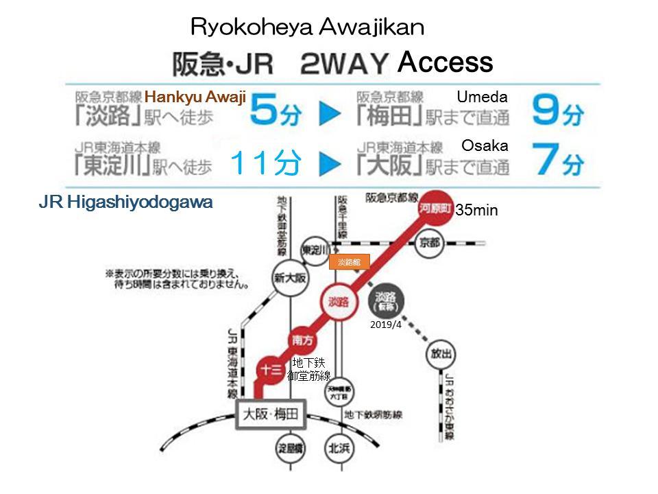 Ryokoheya Awajikan Ósaka Exteriér fotografie